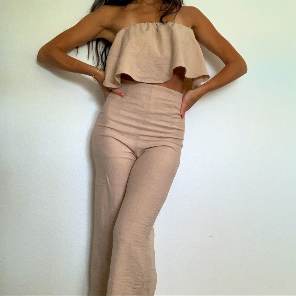 ANGL Tan 2 Piece